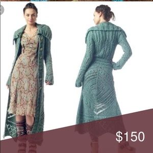 Free People Budapest long sweater LARGE